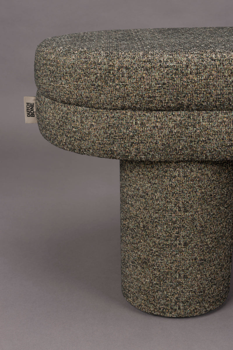 Fern Bouclé Bench