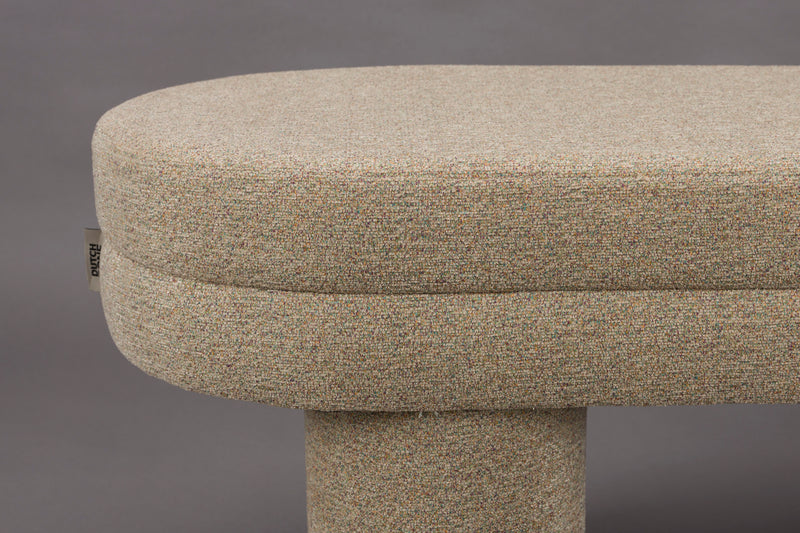 Fern Bouclé Bench