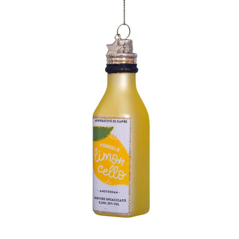 Limoncello Bottle Christmas Decoration