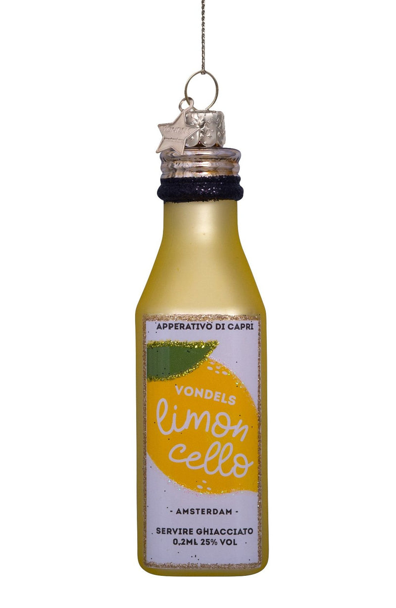 Limoncello Bottle Christmas Decoration