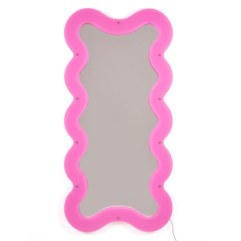 Supercurve Mirror Tall Pink