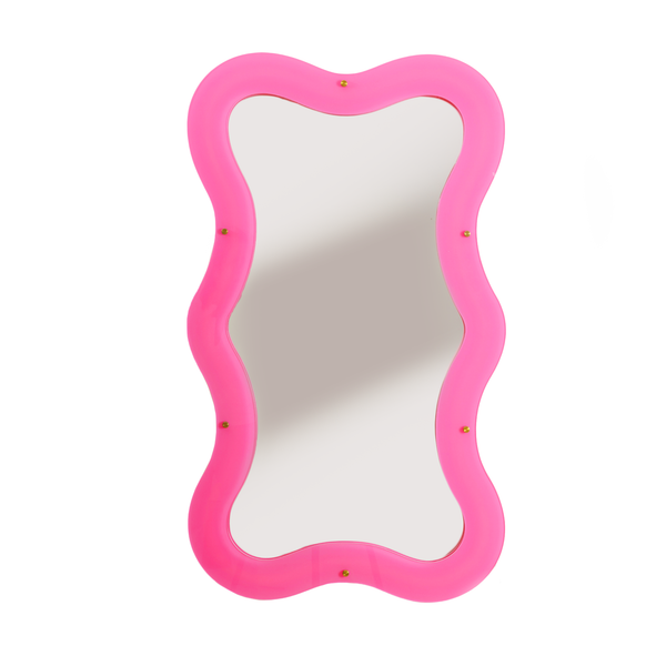 Supercurve Mirror Tall Pink