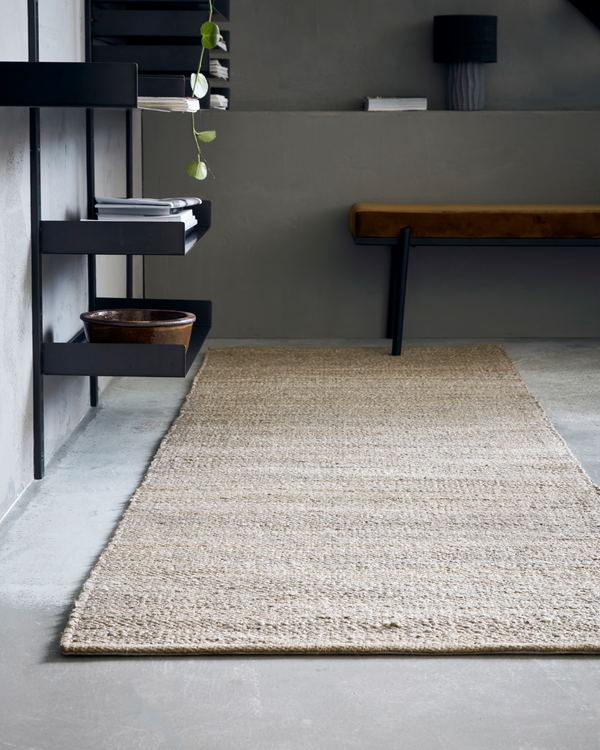 HDHempi Light Grey Runner Rug