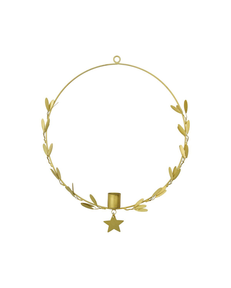 HDMistel Brass Candle holder Ring