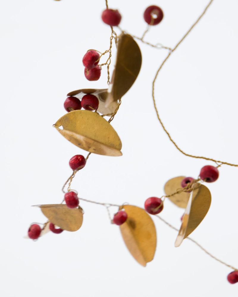 HDLeafi Brass Garland Wreath