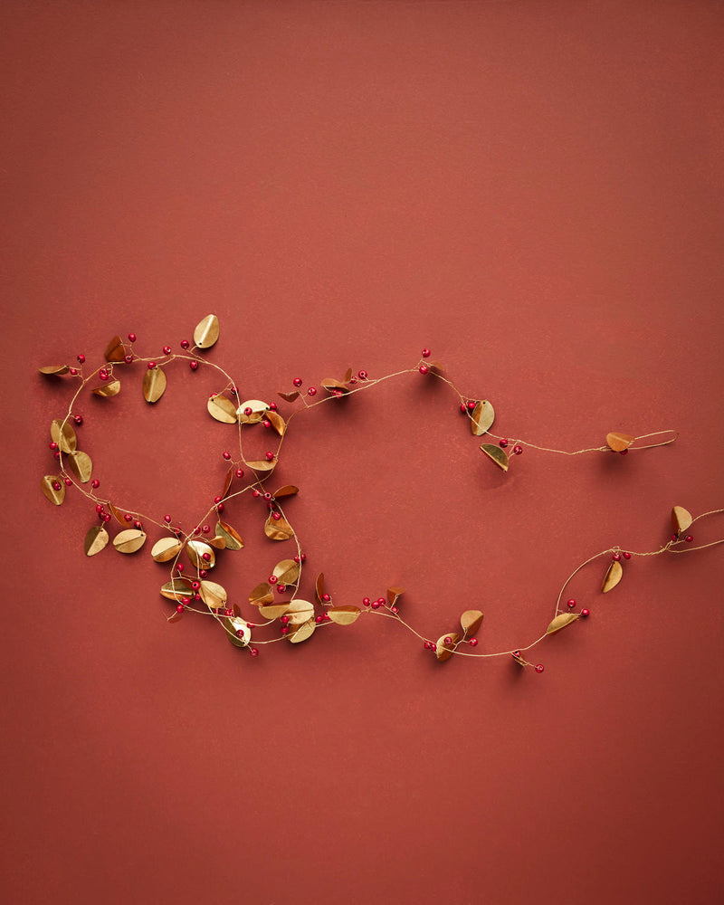 HDLeafi Brass Garland Wreath