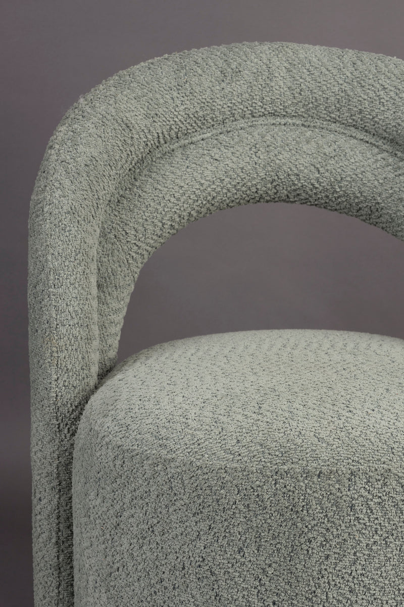 Seina Swivel Bouclé Lounge Chair