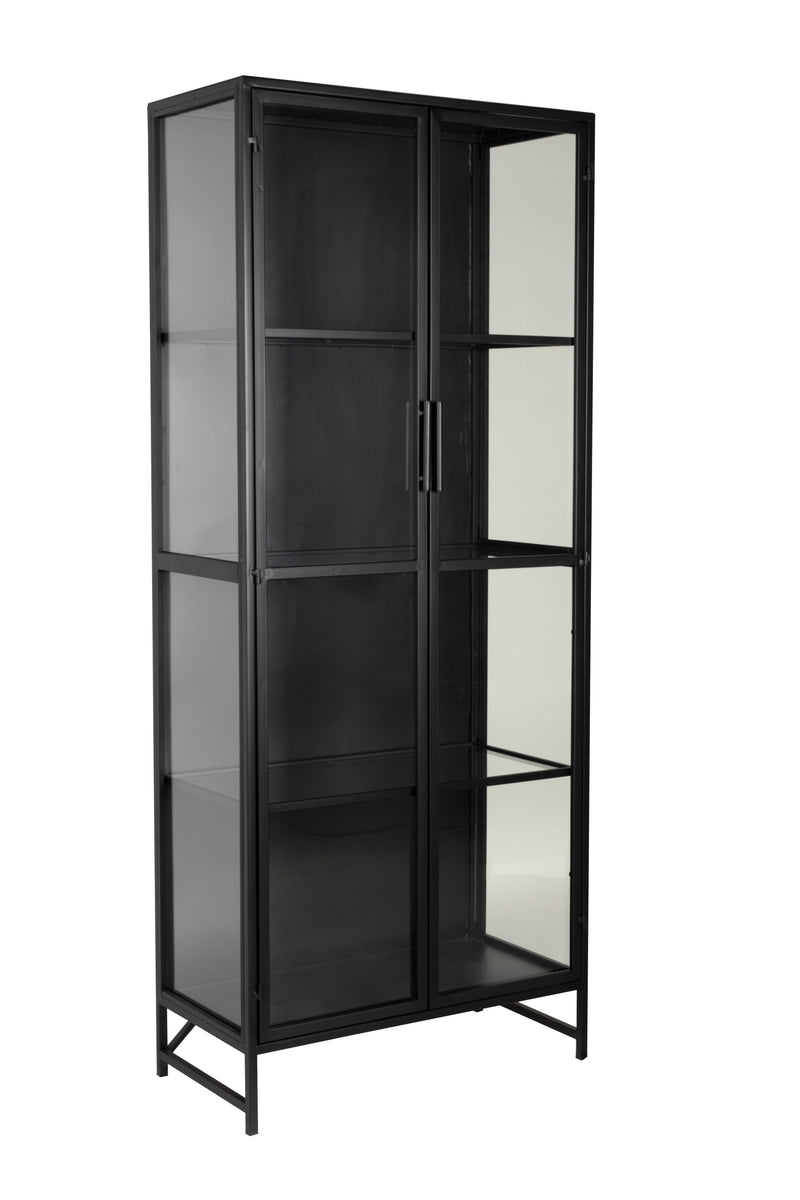 Rob Black Glass Cabinet