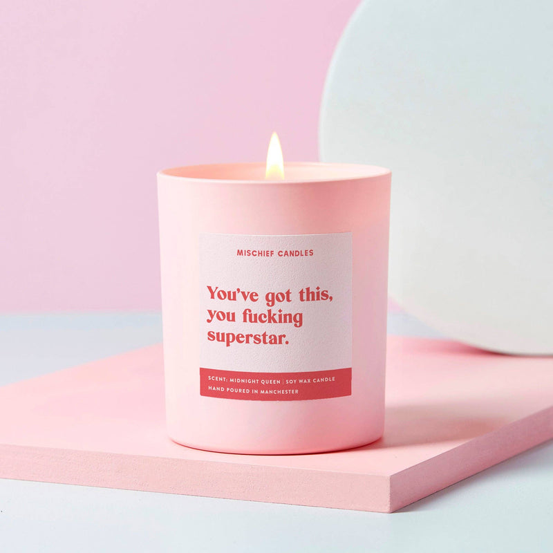 You've Got This Superstar Candle