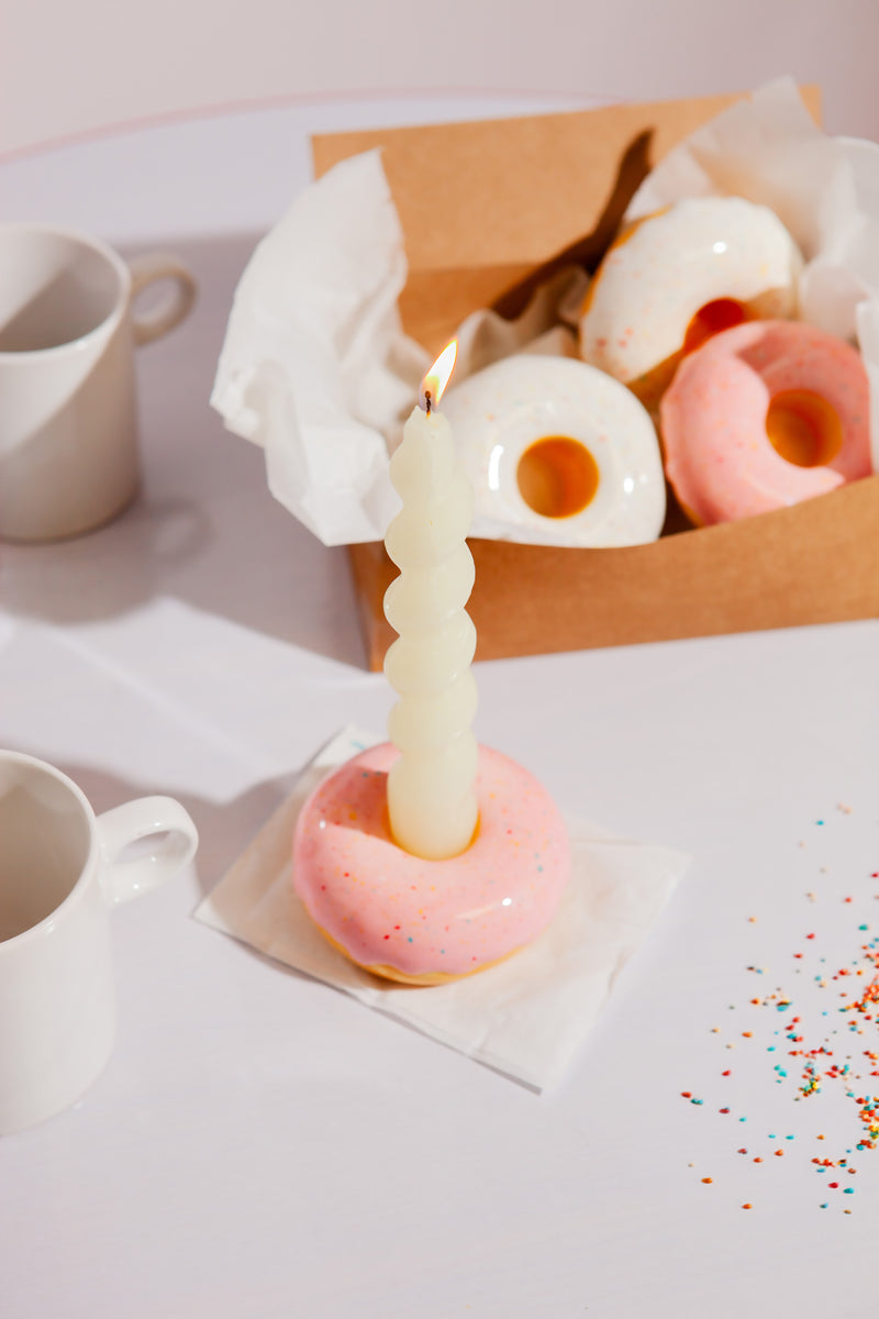 Donut Candle holder