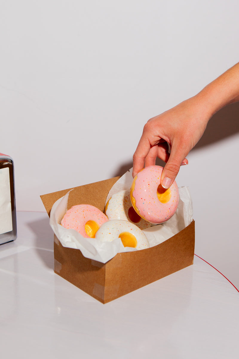 Donut Candle holder