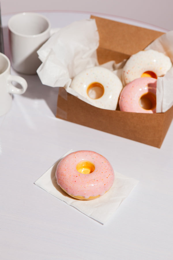 Donut Candle holder