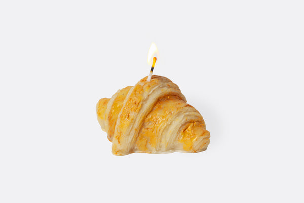 Good Morning Croissant Candle