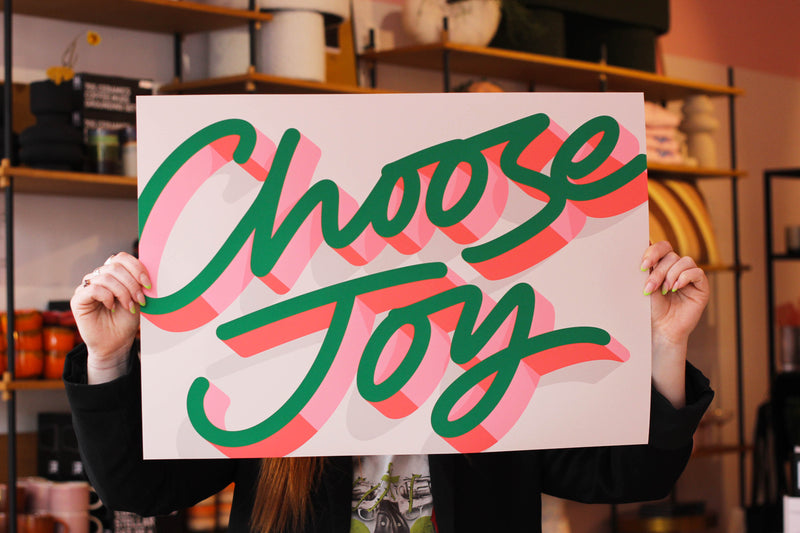 Choose Joy Art Print - Exclusive