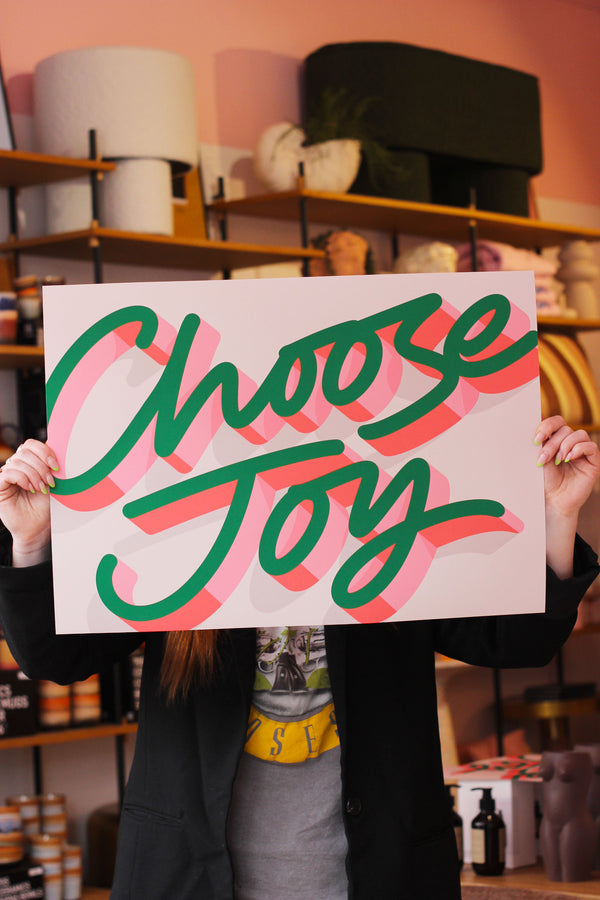 Choose Joy Art Print - Exclusive