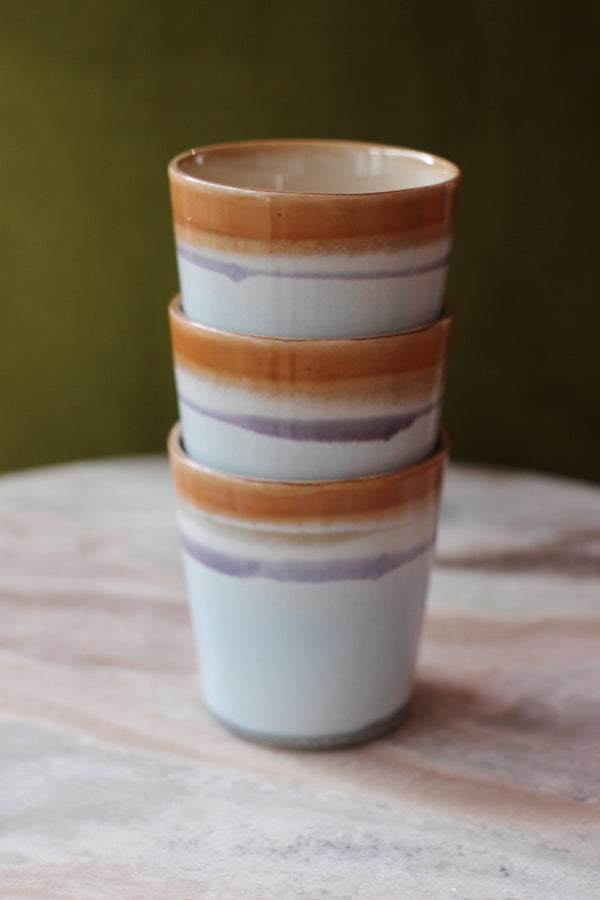 HKliving 70's Ceramic Ash Coffee Mug