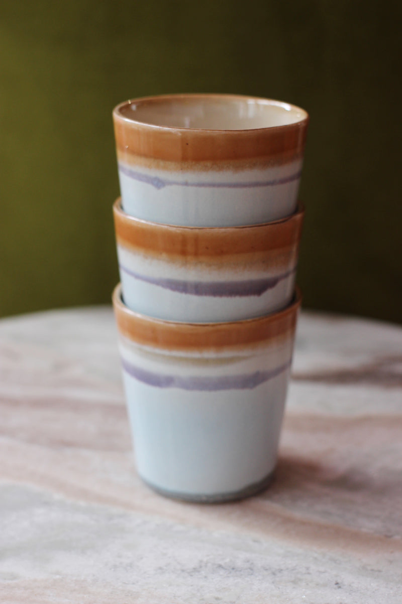 HKliving 70's Ceramic Ash Coffee Mug