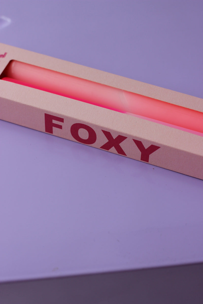 Foxy Pink Candles - Set of 2