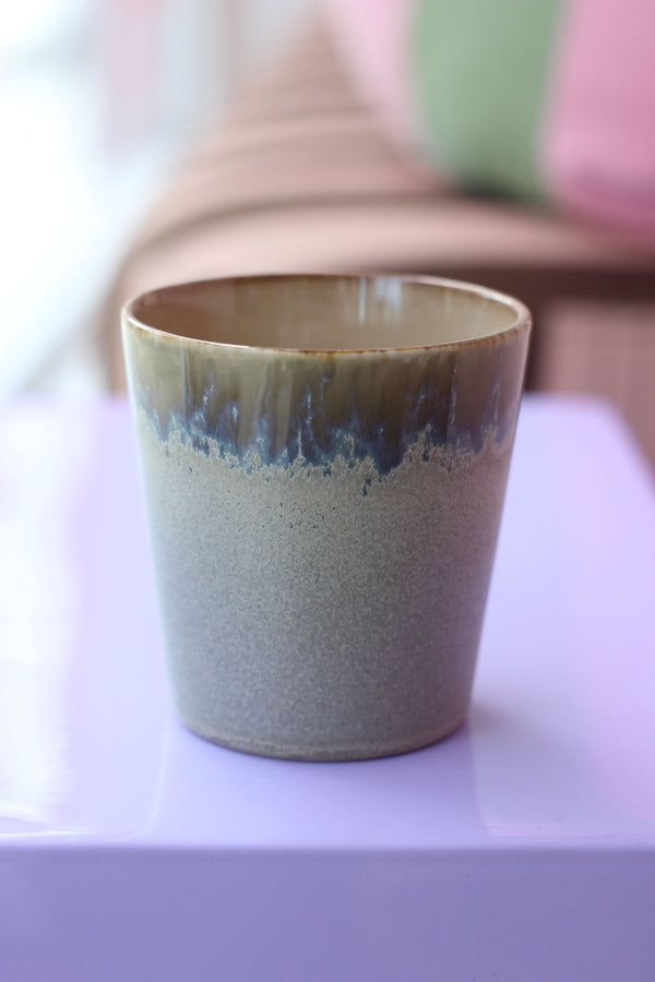 HKliving 70's Ceramic Bark Coffee Mug