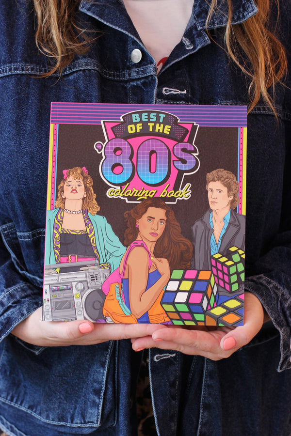 Best of the 80's Colouring Book