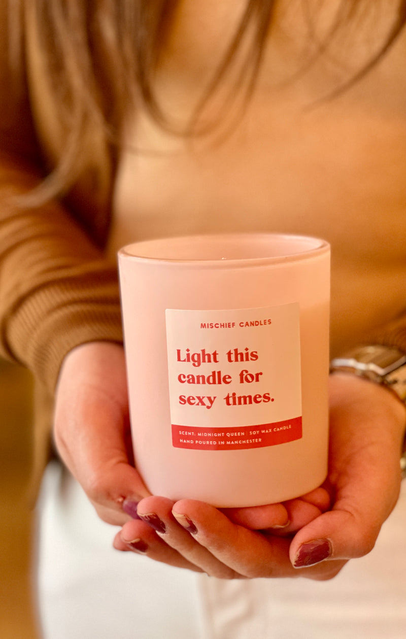 Light for Sexy Times Funny Candle