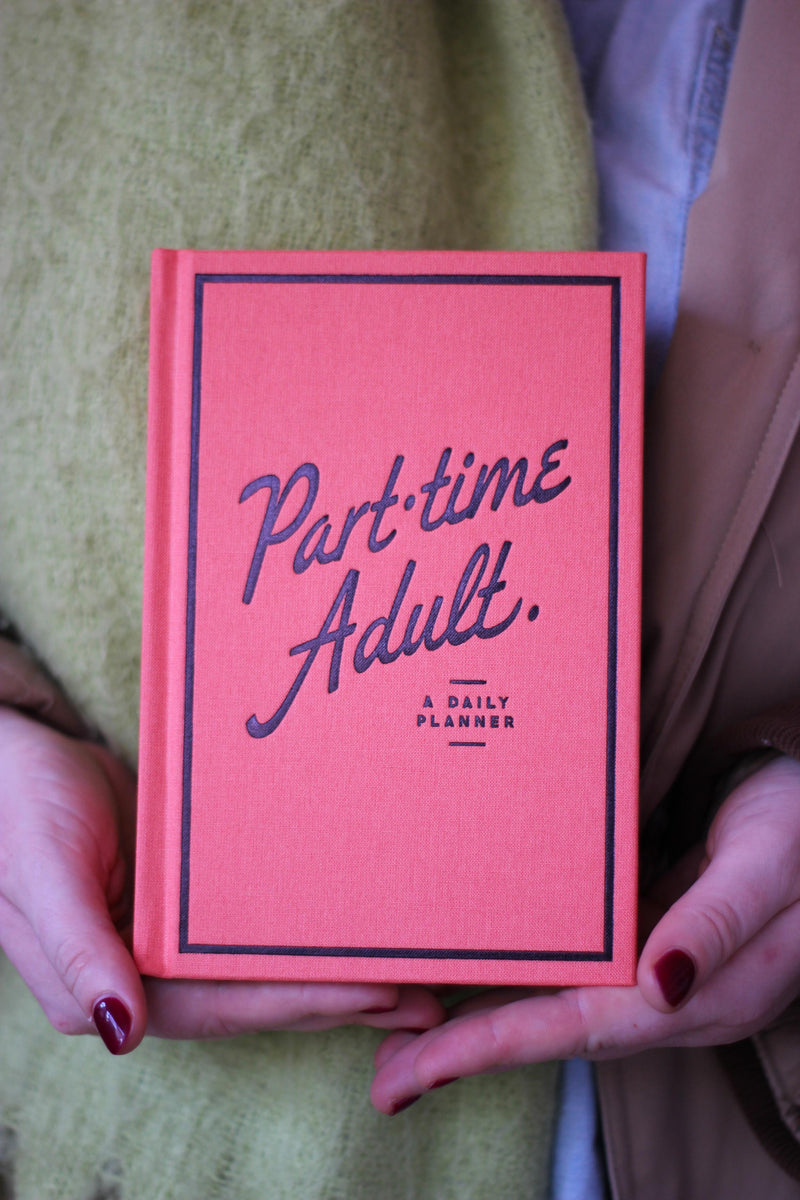 Part-Time Adult Undated Daily Planner