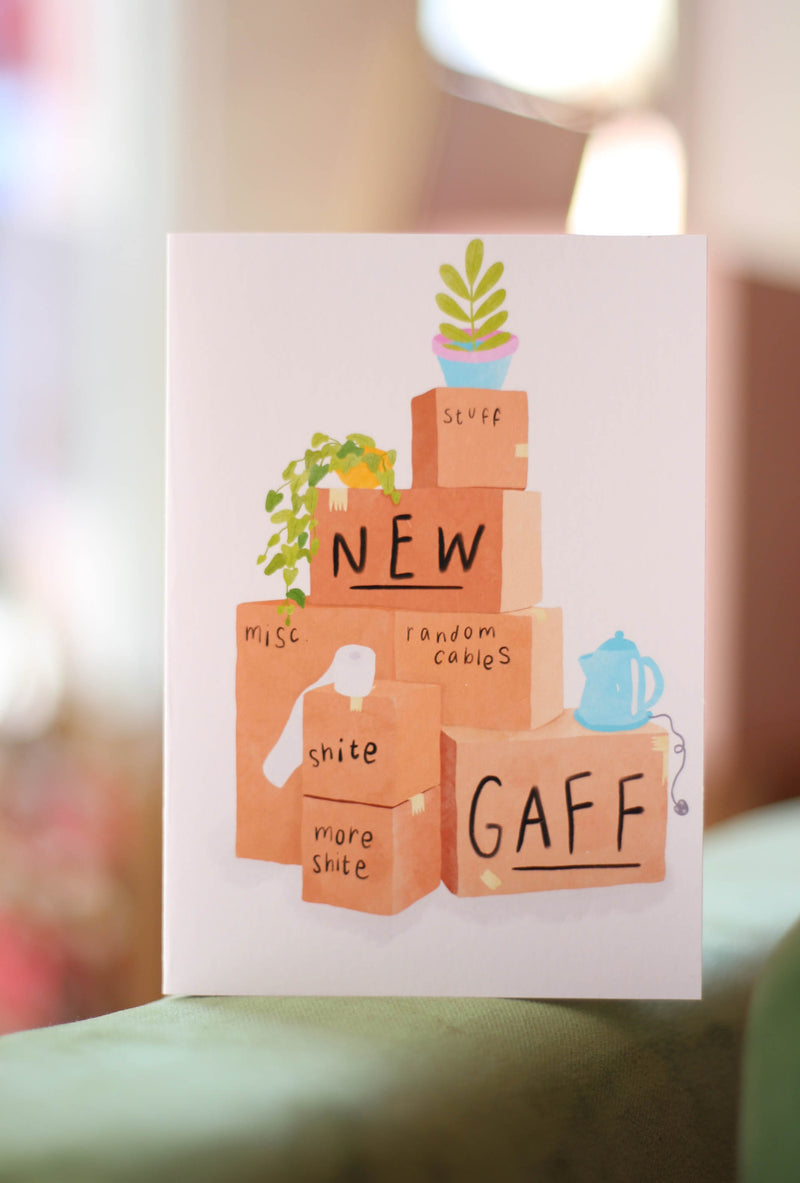 New Gaff - New Home Greeting Card