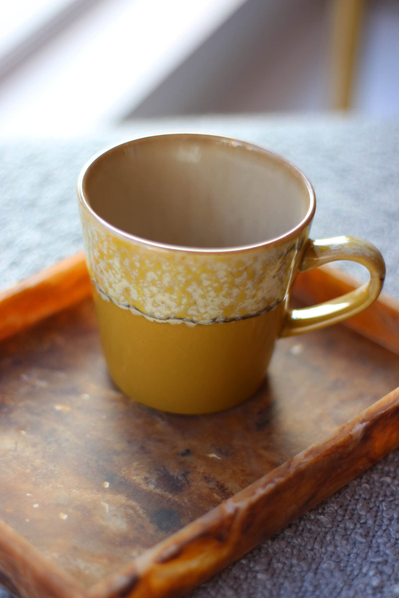 HKliving 70's Ceramic Sunbeam Americano Mug