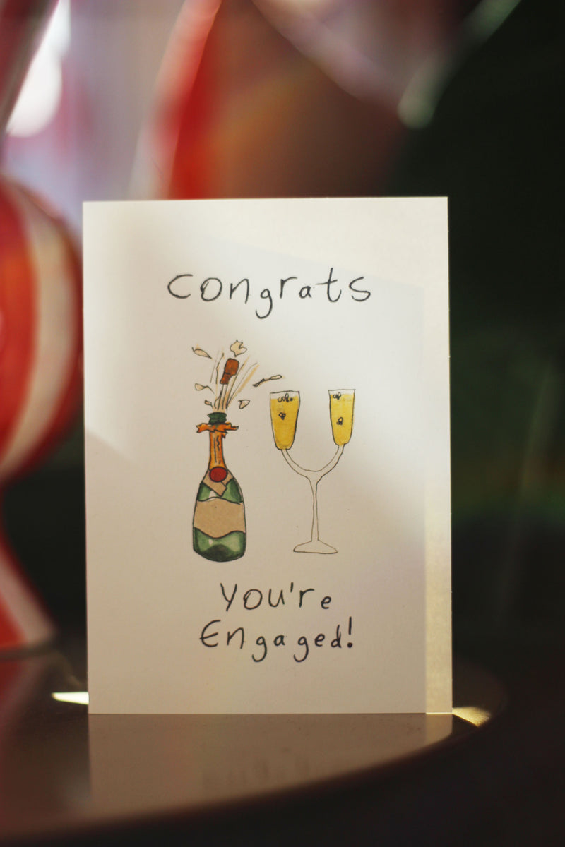 Congrats, You're Engaged Card