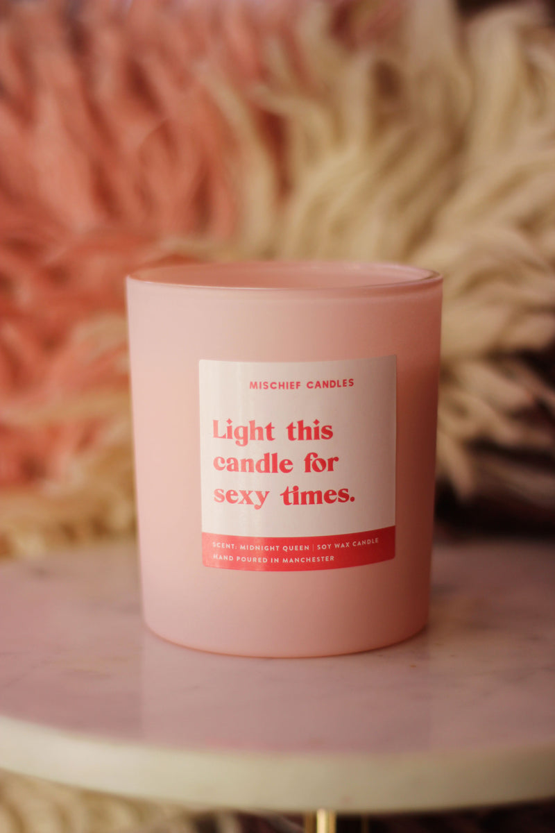 Light for Sexy Times Funny Candle