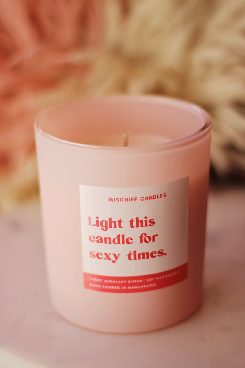 Light for Sexy Times Funny Candle