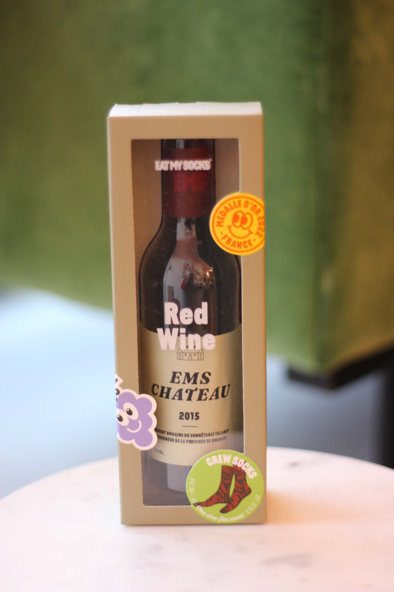 Red Wine Sock Gift