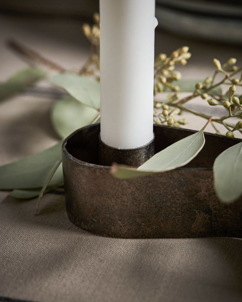 HDFlood Minimalist Antique Candle holder