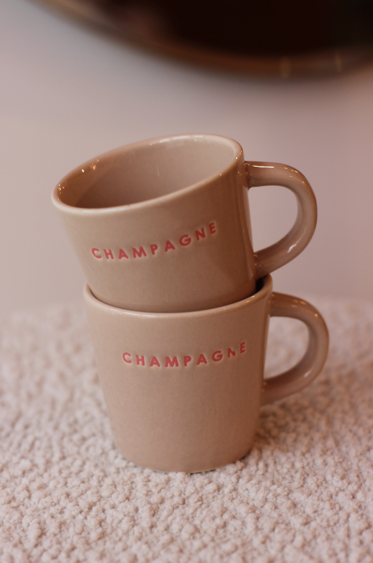 CHAMPAGNE Espresso Mugs