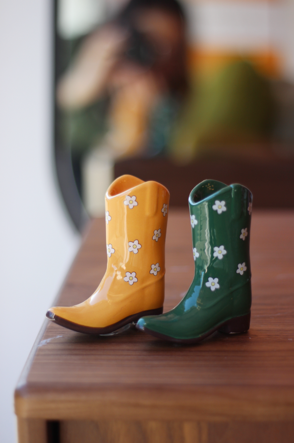 Rodeo Cowboy Boot Salt and Pepper Shakers