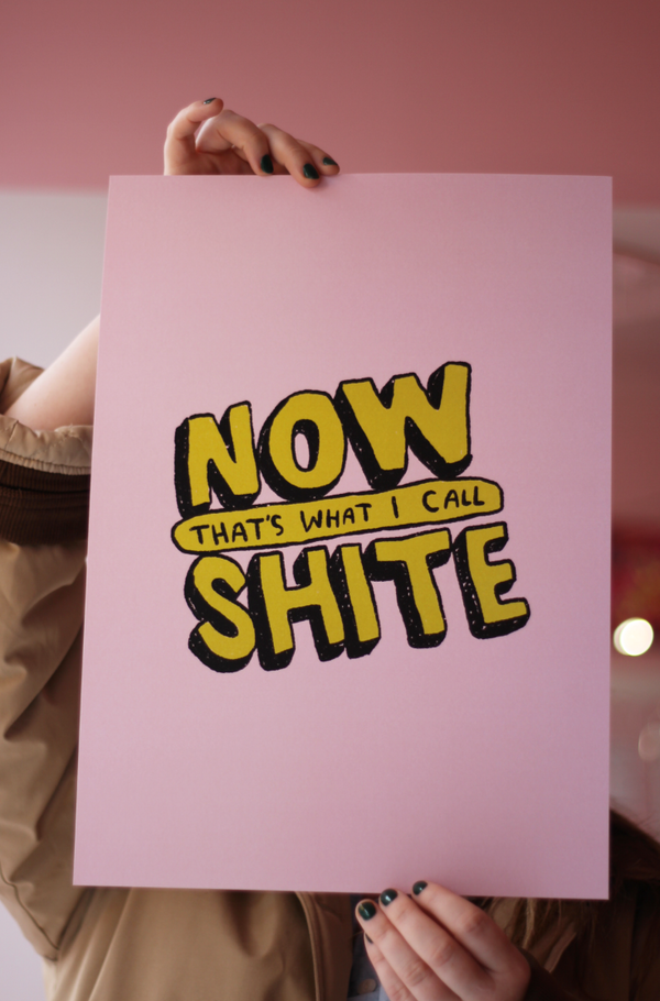 Now that's what I call SHITE Art Print