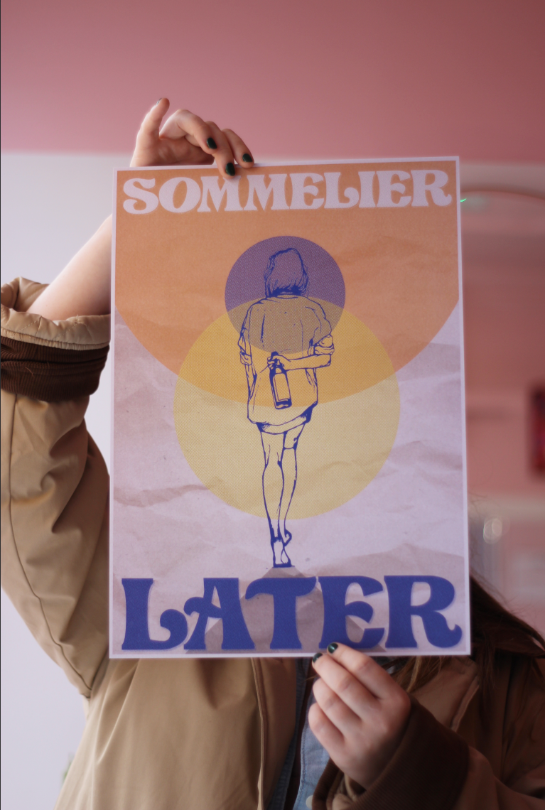 Sommelier Later Edition Art Print