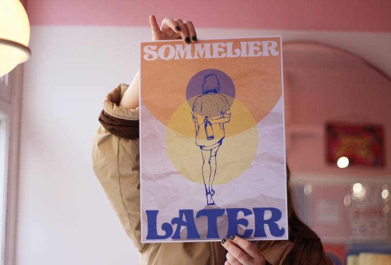 Sommelier Later Edition Art Print