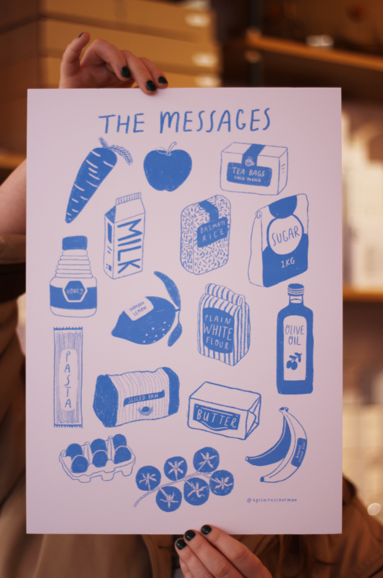 The Messages Art Print