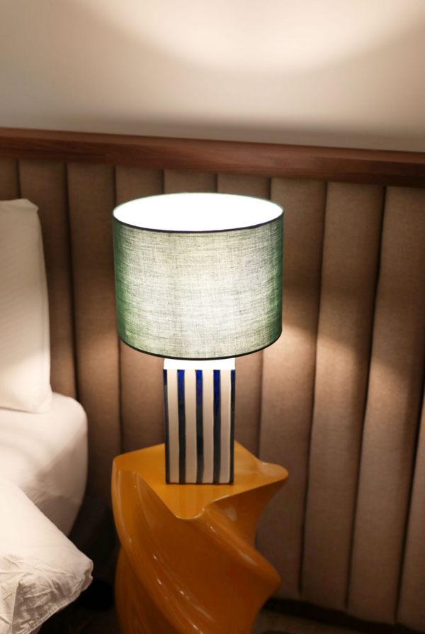 Streak Striped Table Lamp