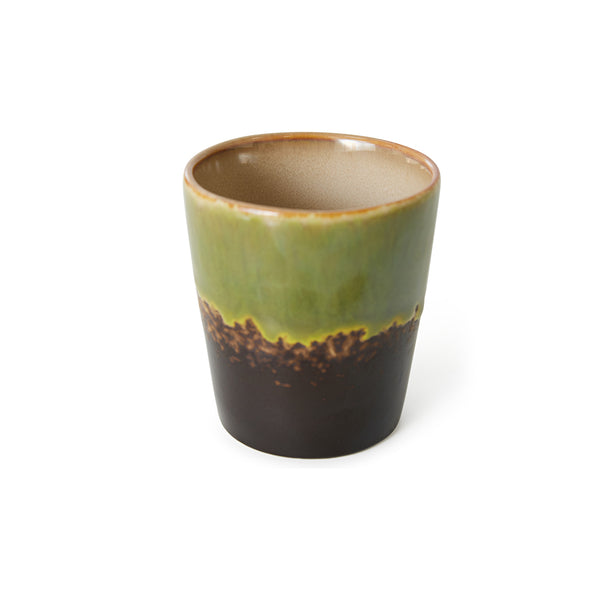 HKliving 70's Ceramic Algae Coffee Mug