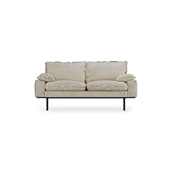 HKliving Ivory Retro Sofa