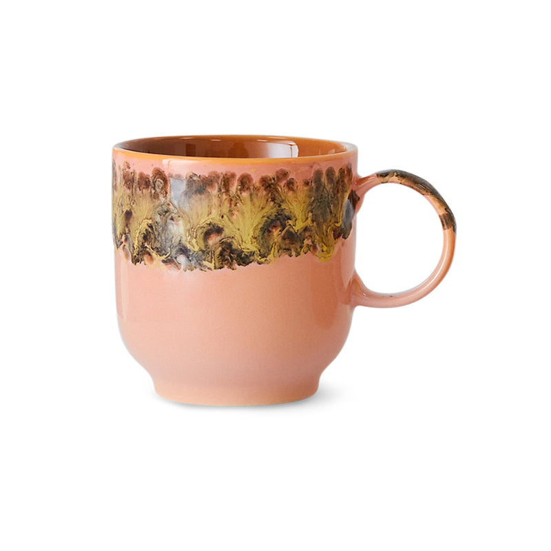 HKliving 70's Ceramic Lush café mug