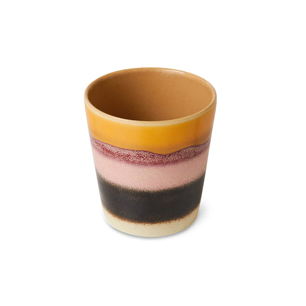 HKliving 70's Ceramic Sunset Coffee Mug