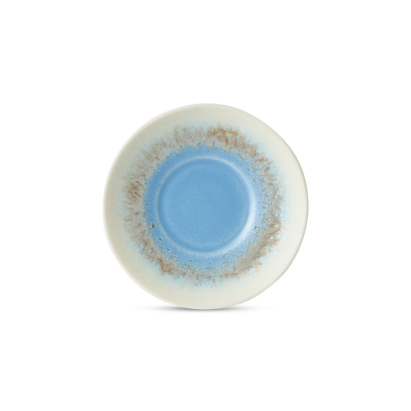 HKliving 70's Ceramic Azure Saucer