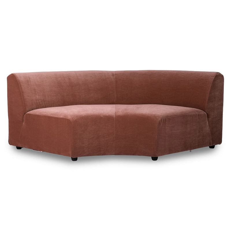 HKliving Jax Modular Sofa - Round Section/ Element