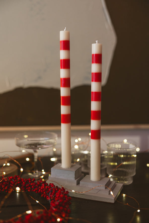 Poolbeg Chimney Candles and Candleholder Set